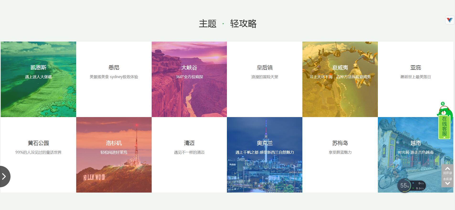 七洲自由行——广州企业网站建设